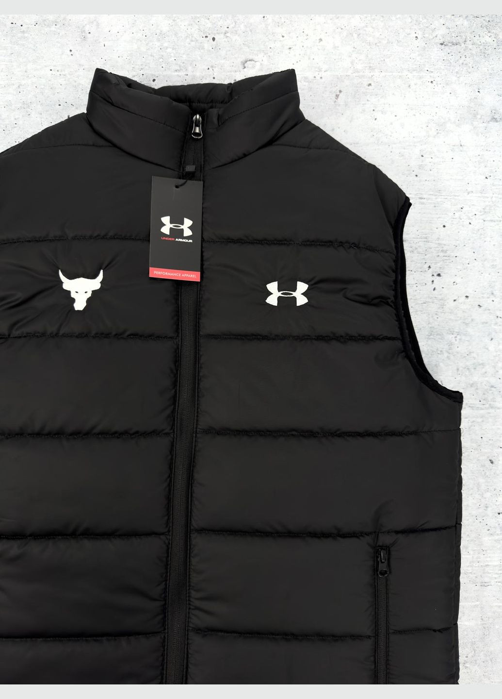 Жилет Under A. чорний No Brand (341285054)