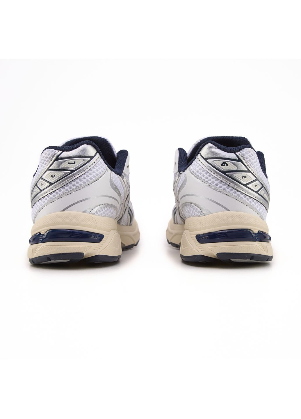 КРОССОВКИ ЖЕНСКИЕ ASICS GEL-1130 WHITE BLACK BEIGE АСИКС ГЕЛЬ 1130 БЕЛЫЕ No Brand белые демисезоны (391005414)