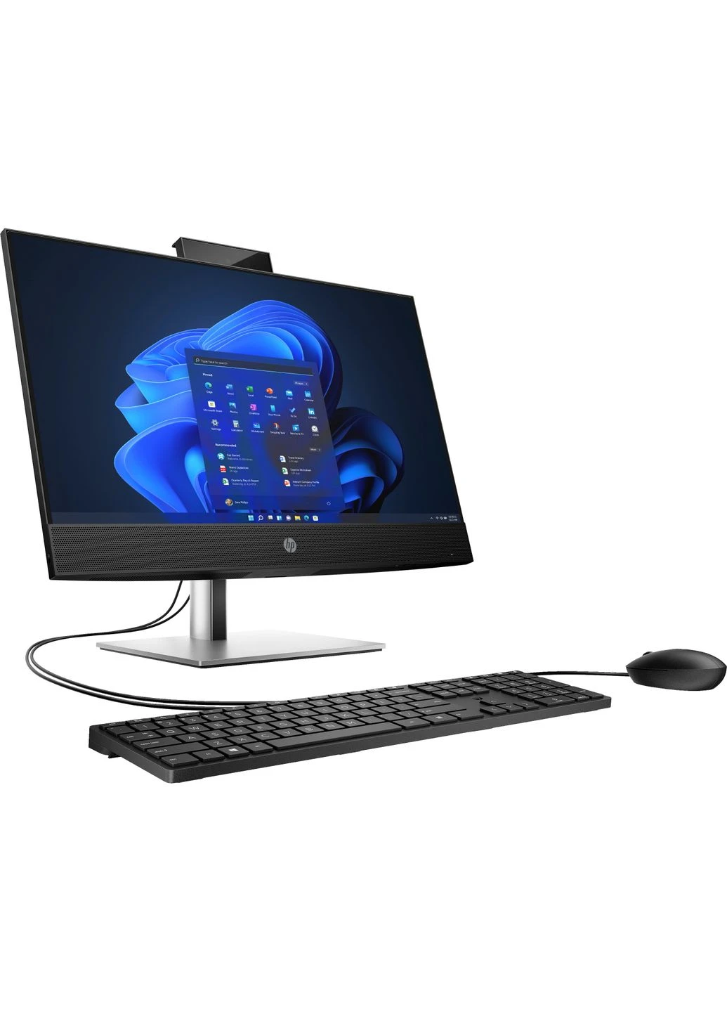 Компьютер персональный моноблок ProOne 440-G9 23.8" FHD IPS AG, Intel i5-14500T, 16GB, F512GB, UMA, WiFi, кл+м, DOS HP (322560819)
