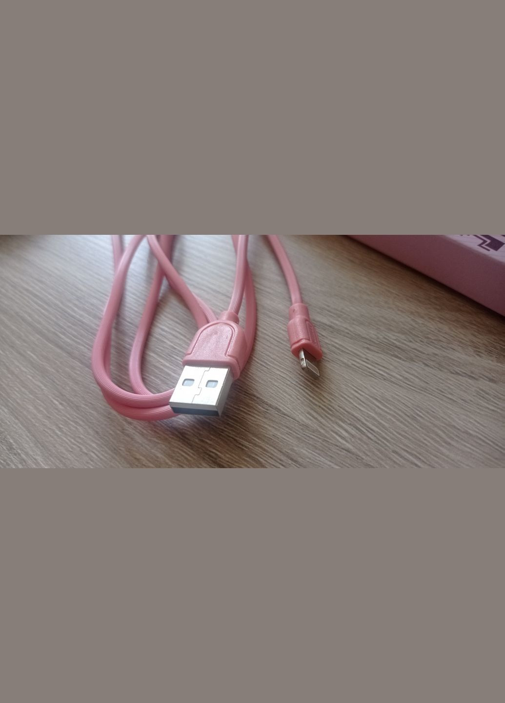 Зарядный и датакабель для айфонов Lightning rc-031i pink Remax (279826823)