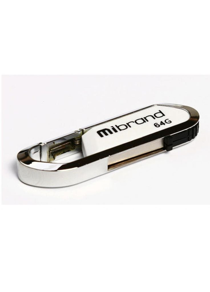 USB флеш накопичувач (MI2.0/AL64U7W) Mibrand 64gb aligator white usb 2.0 (269696664)