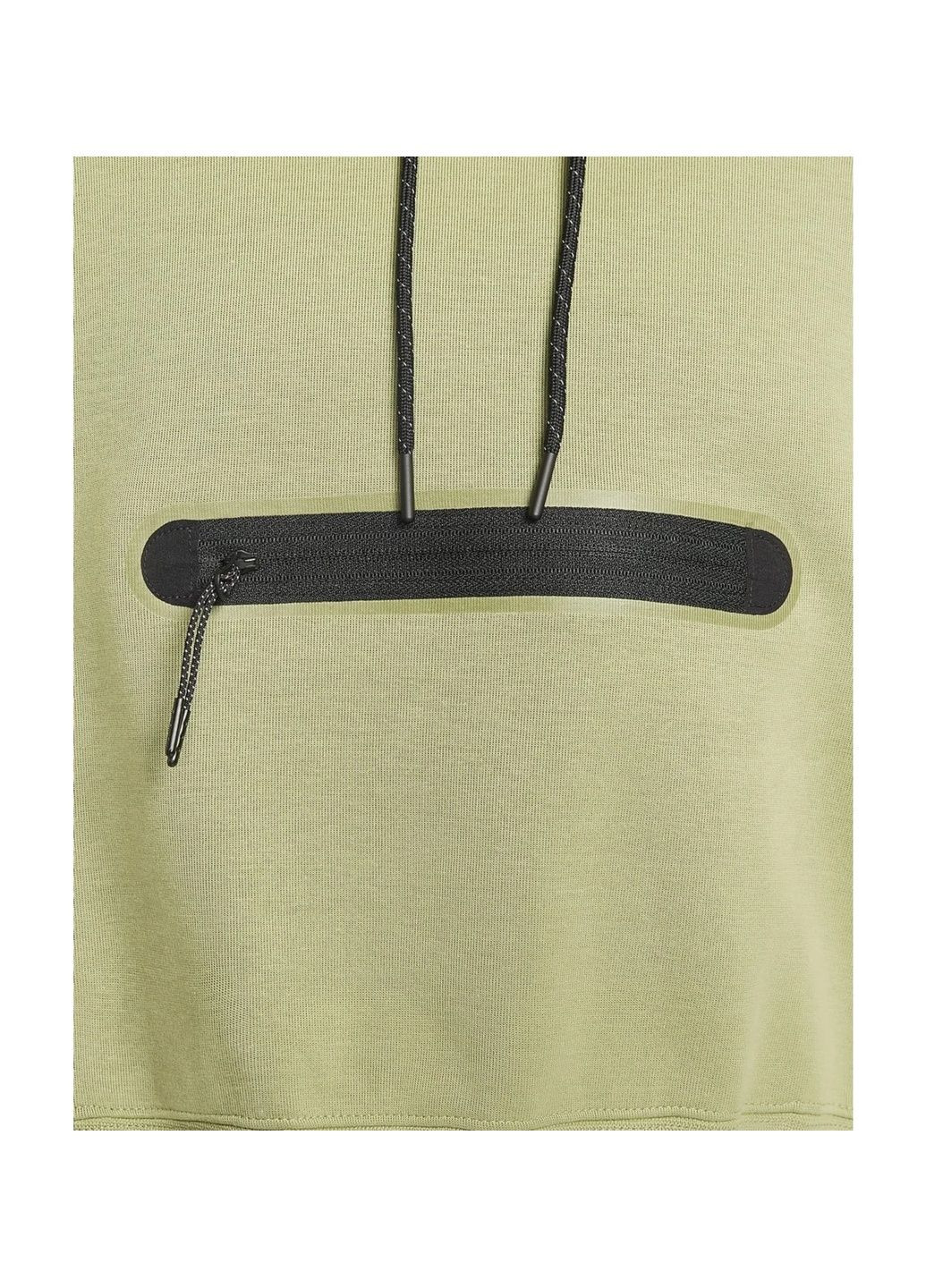 Худі жіноче Sportswear Tech Fleece WomenS Over-Oversized Crop Pullover Hoodie Olive Nike (365962131)