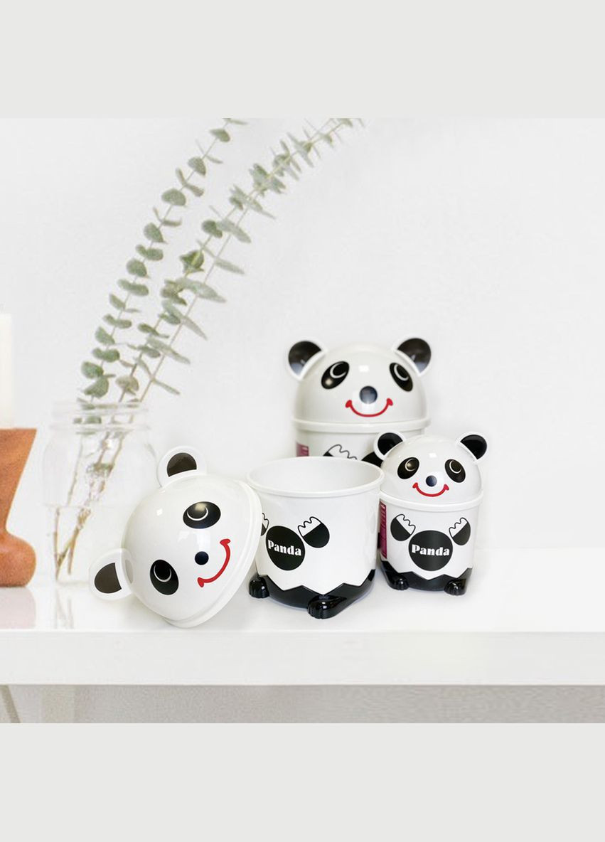 Ведро для мусора MVM настольное с крышкой BIN-07 1.2л Белое (BIN-07 1.2L WHITE) МВМ (365280766)