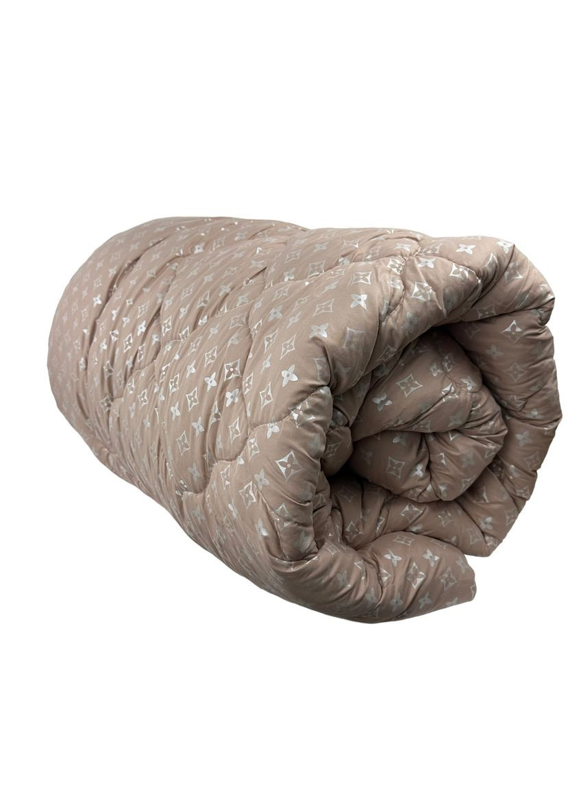 Ковдра двоспальна закрита Ромб 20390 175х215 см пудрова Arda (364767687)