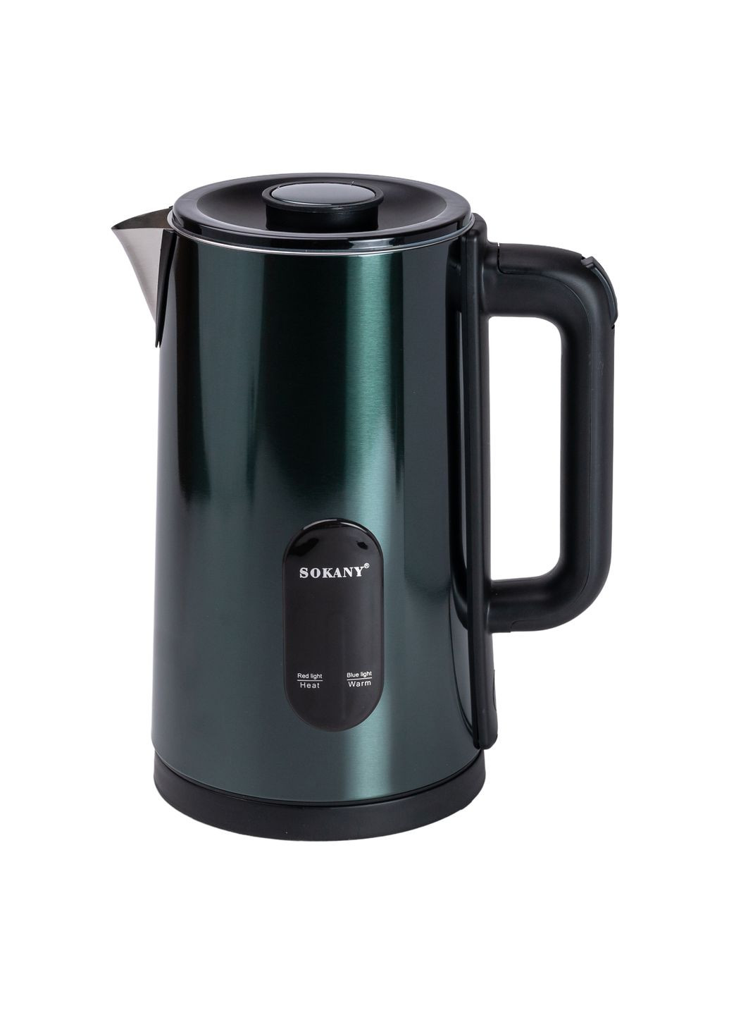Электрочайник SK09019 дисковый 3л, малахит Sokany (315433216)