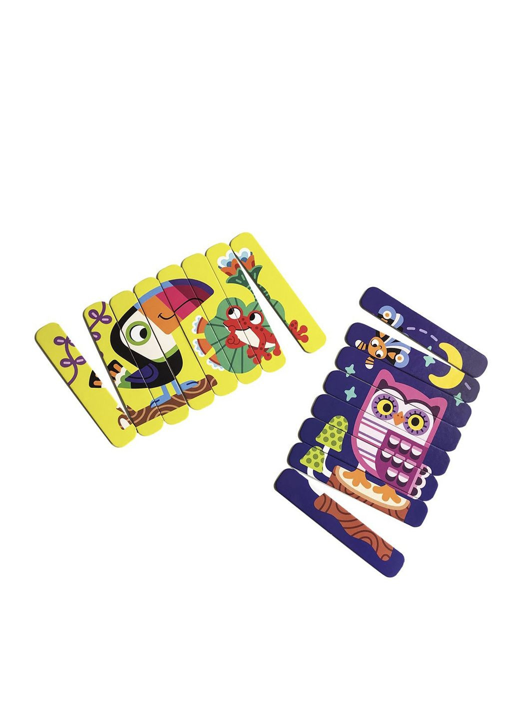 Настольная игра "Пазлы палочки: Птички" цвет разноцветный ЦБ-00283629 Vladi toys (354180365)