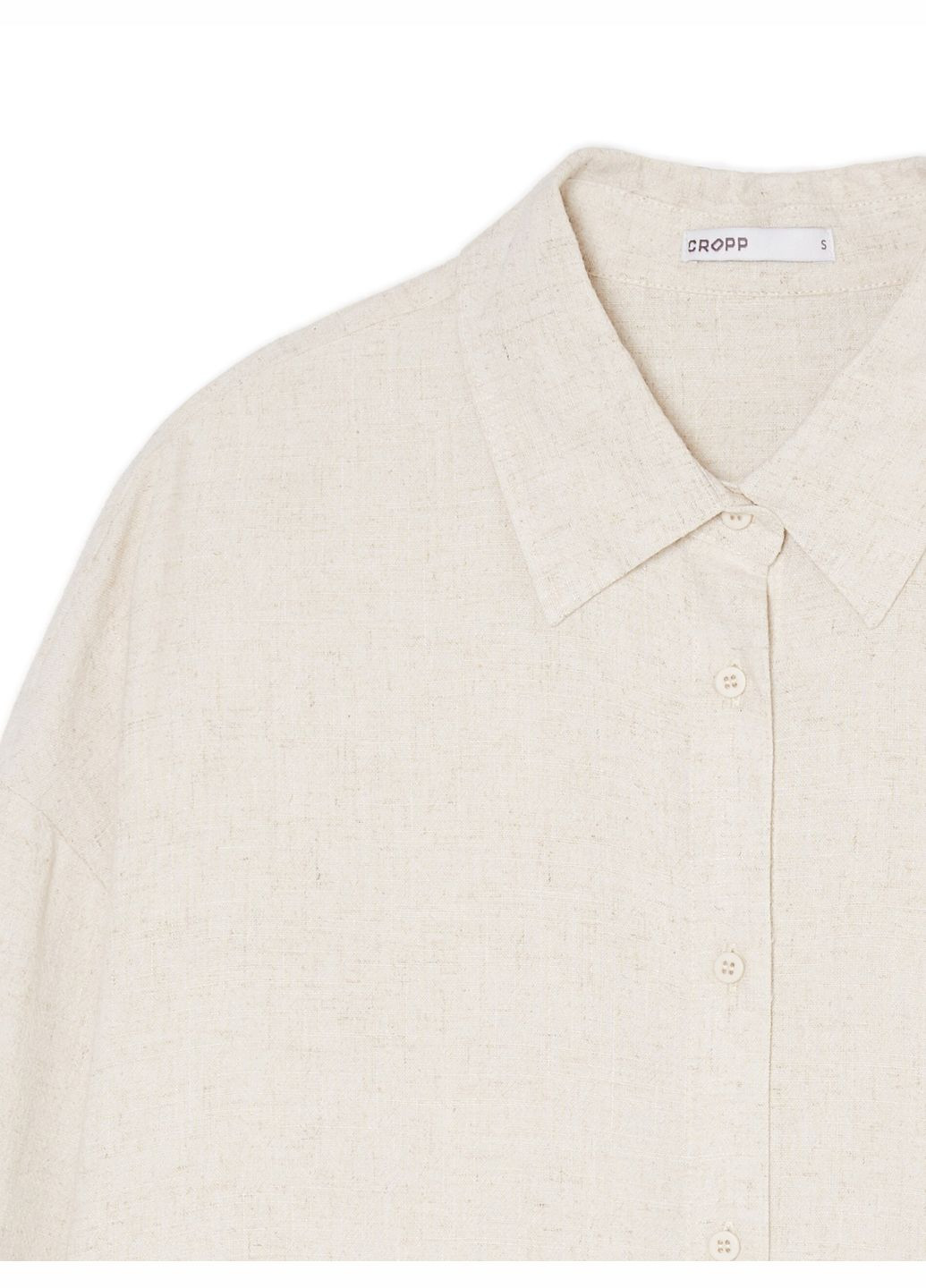 Молочная рубашка Cropp