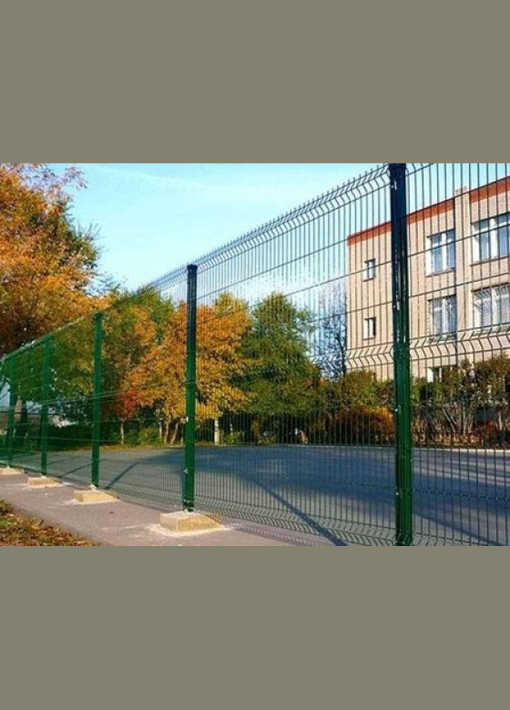 Секція огорожі ЕКО з ПВХ покриттям 50х200мм карта 1,26х2,5м ТМ Заграда (305059160)