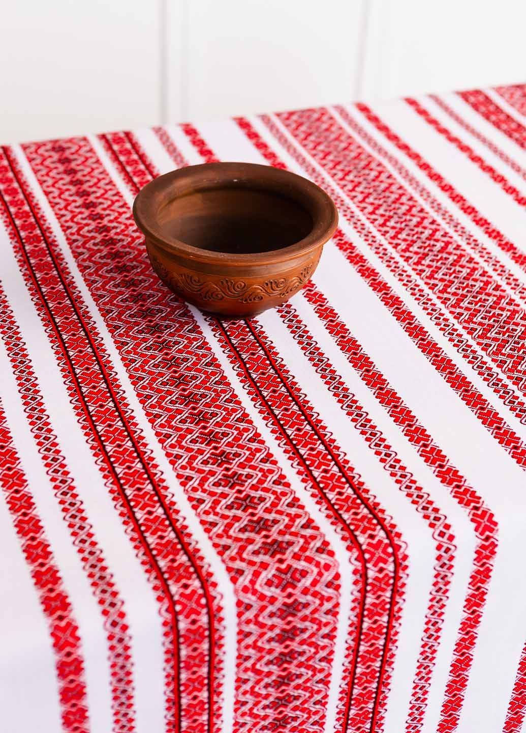 Скатертина вишита з українським орнаментом 3.0м х 1.5м (анс6330) Homedec - (316472139)