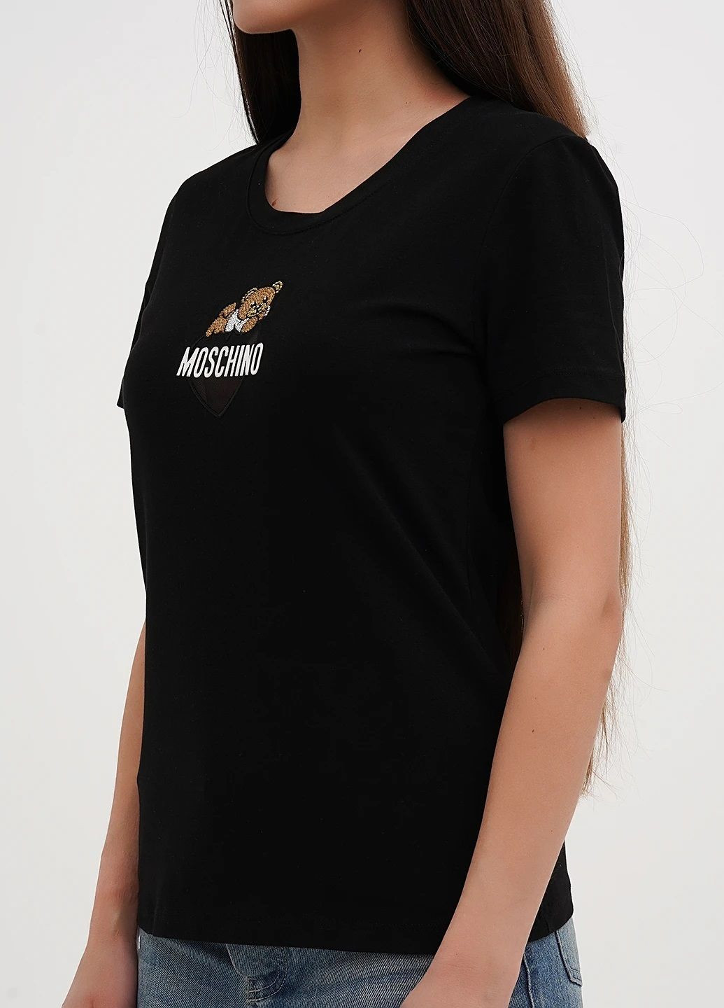 Футболка жіноча Moschino Bear - (326379449)