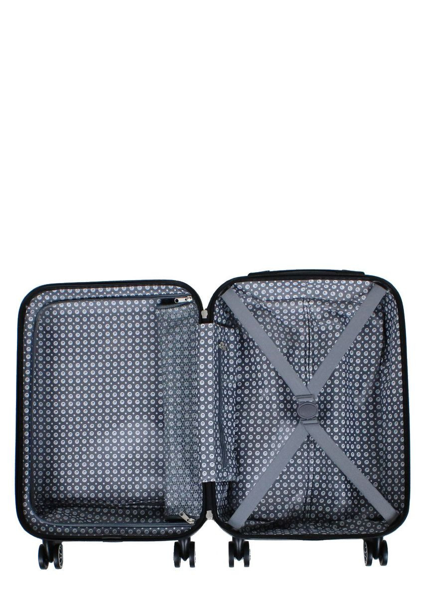 Чемодан ручная кладь S поликарбонат белый 55х36х20см/35л/2.4кг AIRTEX (324801787)