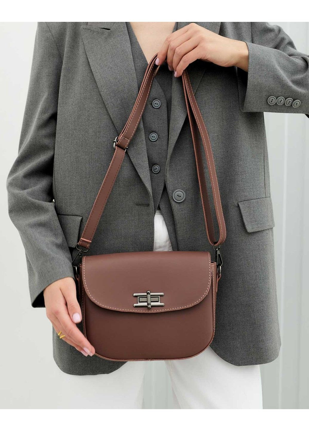 Сумка жіноча «Стеффі» фіолетова WeLassie (315688833)