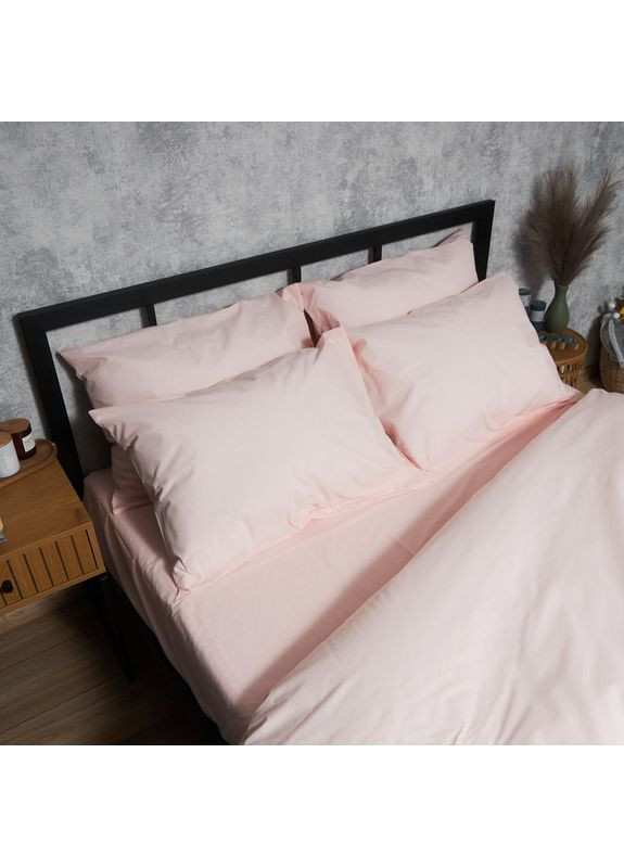 Комплект постільної білизни Бязь Gold Люкс «» Сімейний 143х210х2 наволочки 4х50х70 (MS-820006958) Moon&Star Soft Rose (356115379)