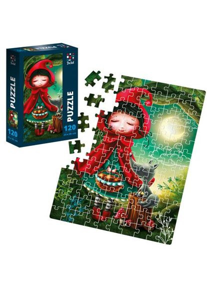 Пазли "Червона шапочка", 120 елем. De.tail (361424931)