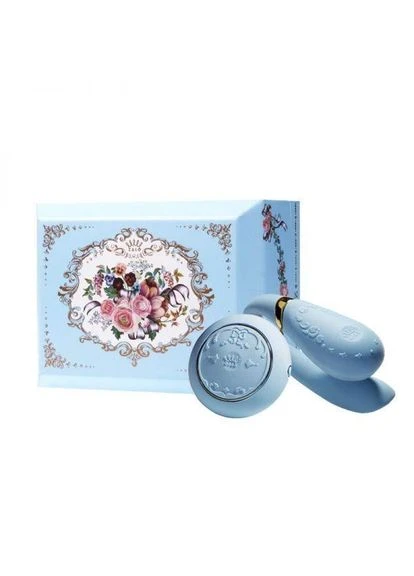 Вібромасажер для пар з функцією управління зі смартфона Fanfan Set, Royal Blue Zalo (303910876)