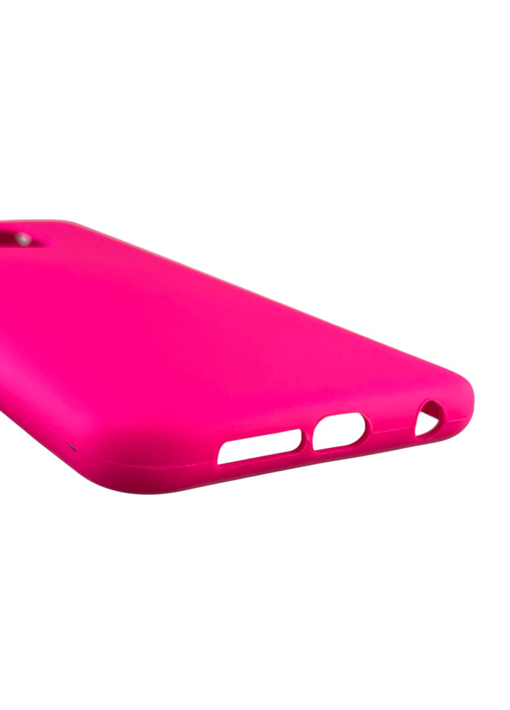 Чохол для Redmi Note 9 Pro силіконовий з мікрофіброю нековзний на сяомі редмі нот 9 про малиновий Xiaomi (366388881)