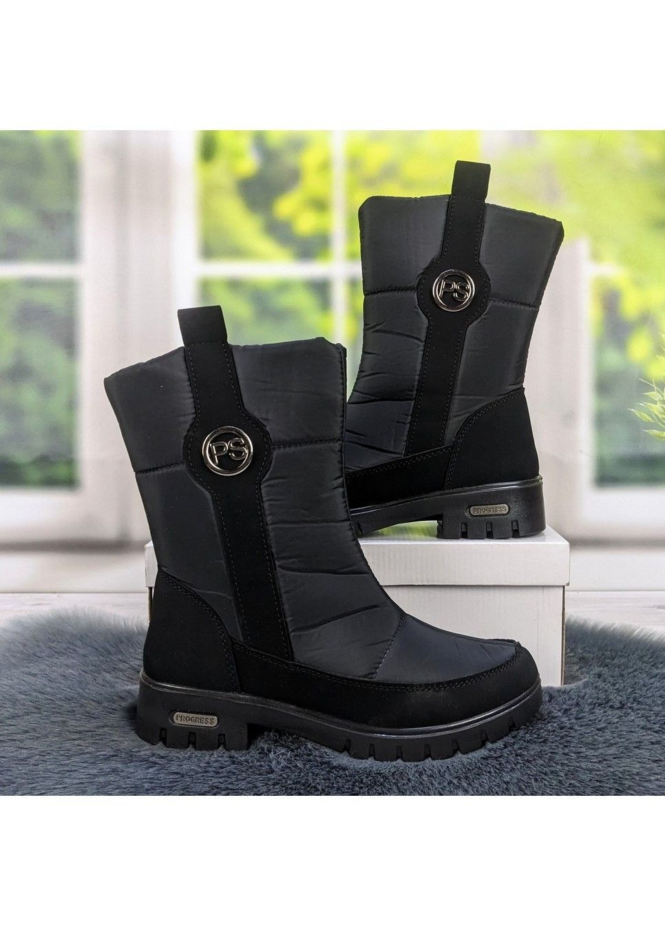 Чоботи дутики жіночі зимові Progress (308975526)