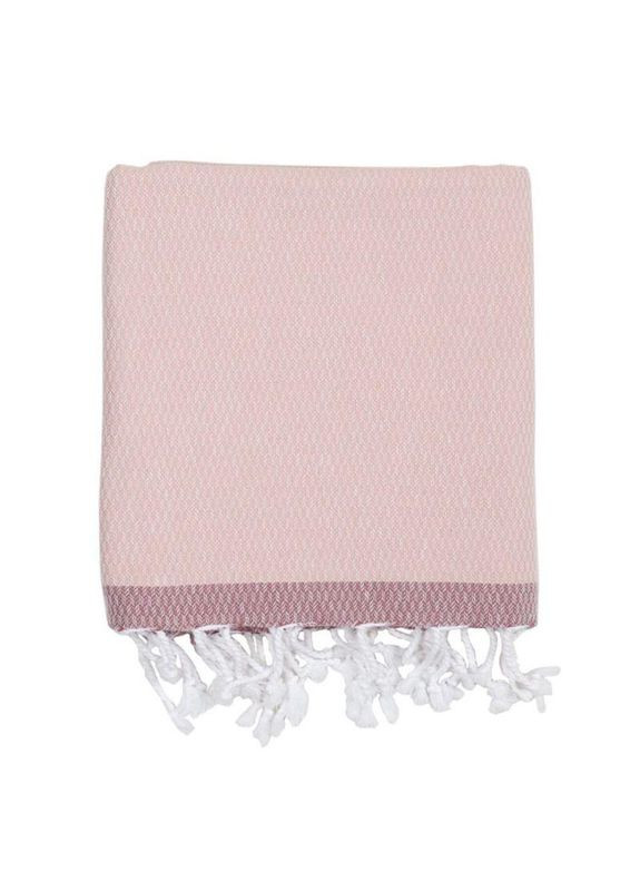Barine полотенце pestemal - basak 95*165 powder-mauve пудровый-лиловый светло-розовый производство -