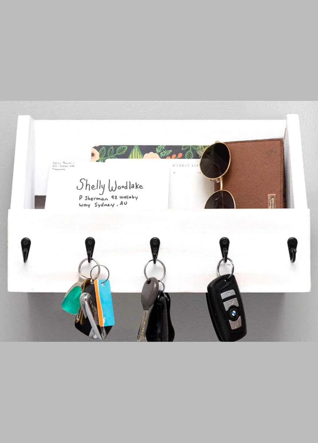 Ключниця дерев'яна Турайді зефір (КЛЧ-022120) No Brand (327090537)