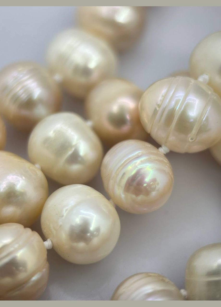 Бусы жемчуг микс 9-10 мм 56 см No Brand (300800578)