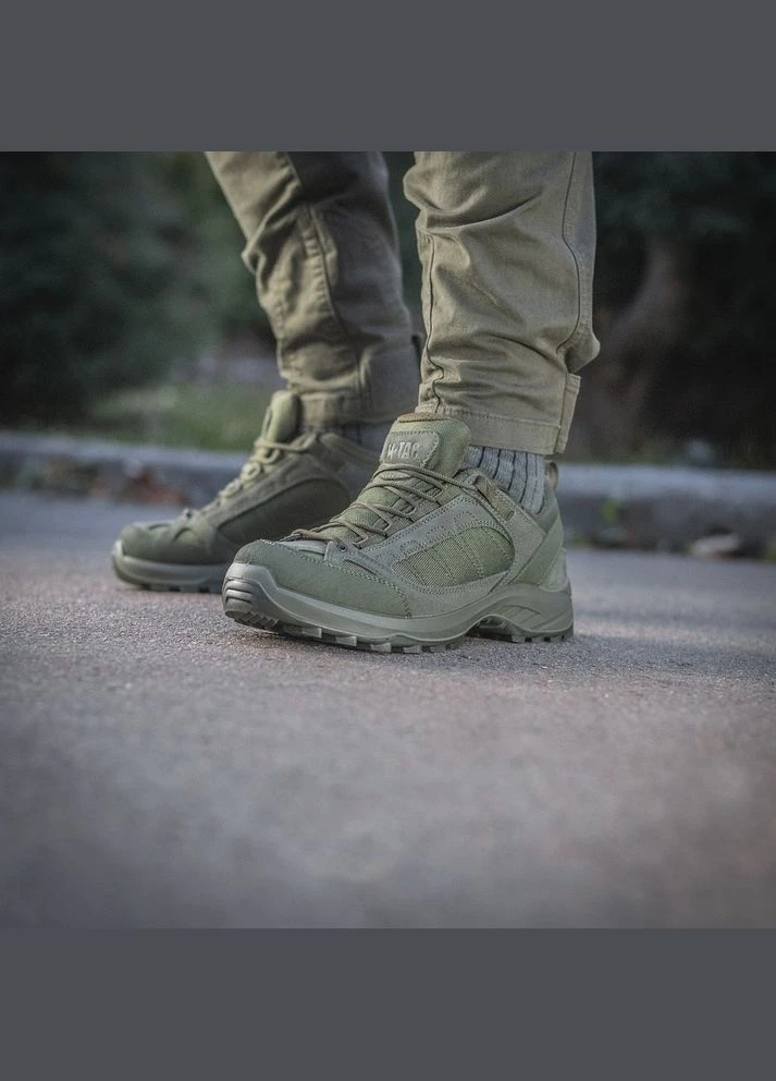 Чоловічі тактичні кросівки з мембраною розмір (26 см) RANGER GREEN (30402023) водовідштовхувальні M-TAC (306556281)