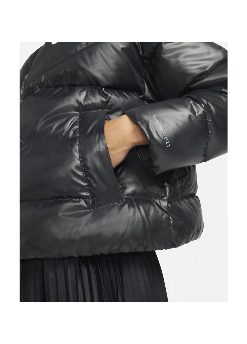 Чорна куртка жіноча nsw tf city jkt (dh4079-010) Nike