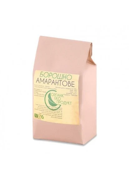 Мука амарантовая натуральная Organic Eco-Product 10 кг Органік Еко Продукт (379243109)