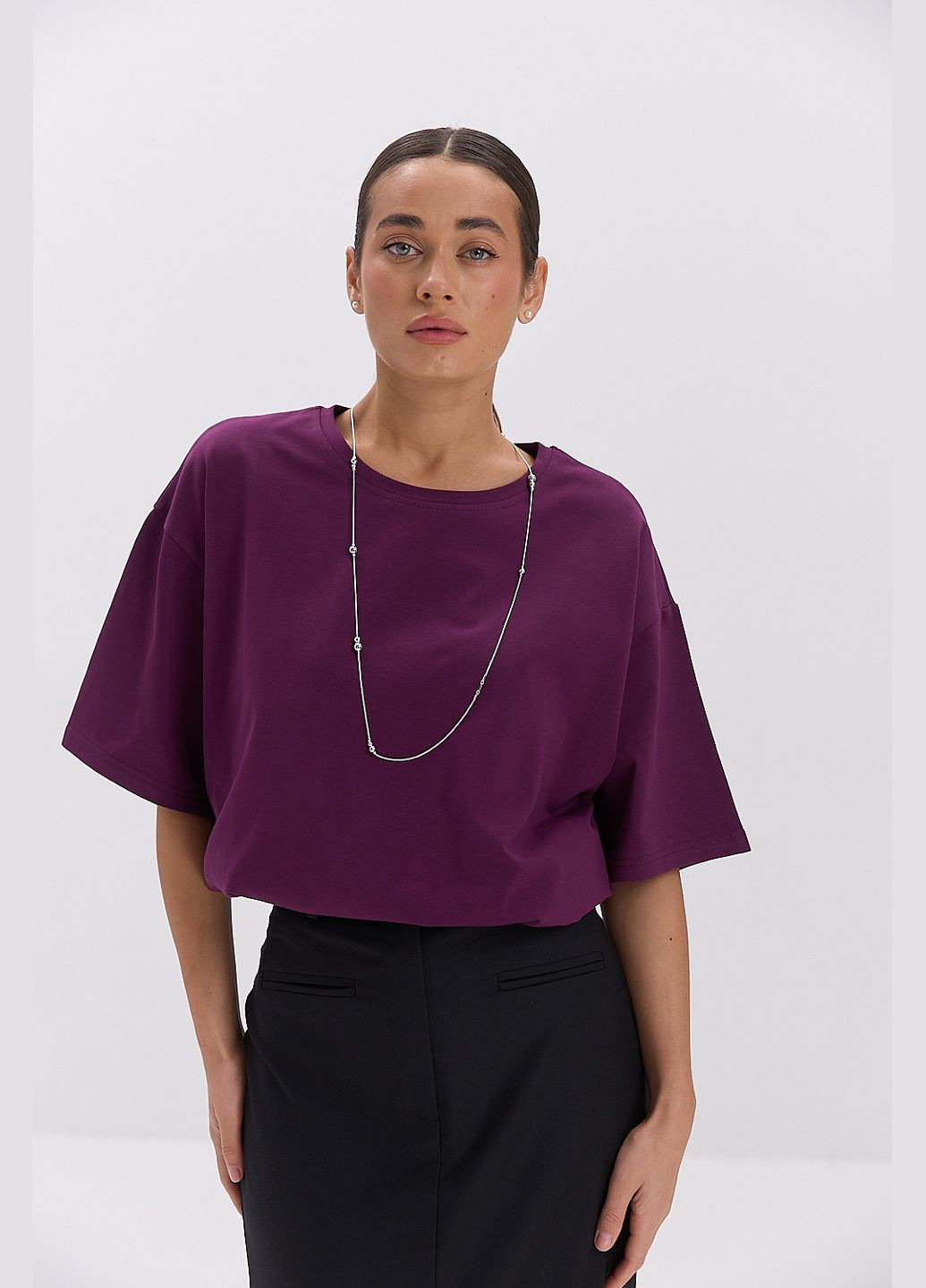 Женская oversize футболка Arjen - (317243247)