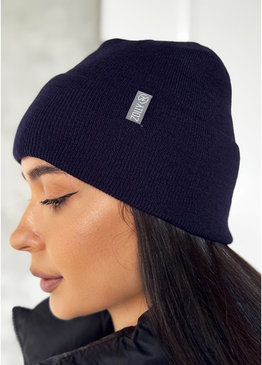 Яскрава модна шапка в'язана універсальна InFashion Шапка (366152474)