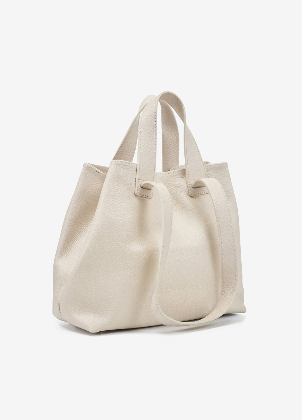 Сумка женская кожаная с двумя парами ручек шоппер большая Shopper Regina Notte (291682688)