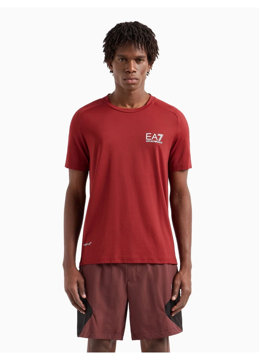 Червона спортивна футболка 7651648 7o1185 Emporio Armani EA7