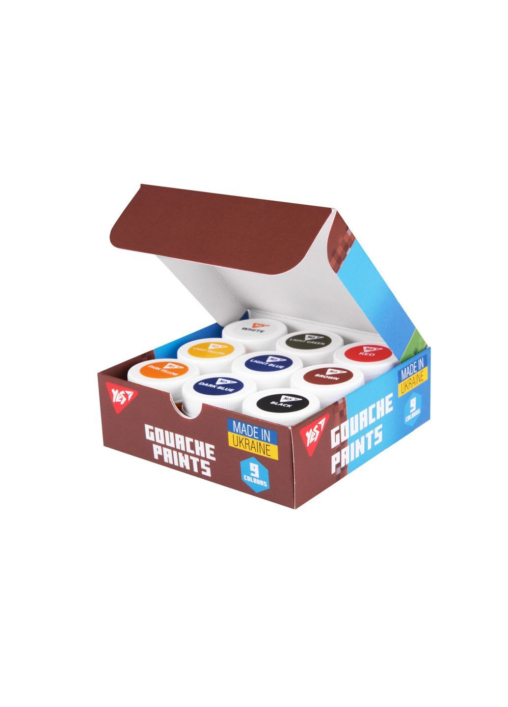 Краски гуашевые Minecraft 9 цветов 20 мл (230406) Yes (362373204)