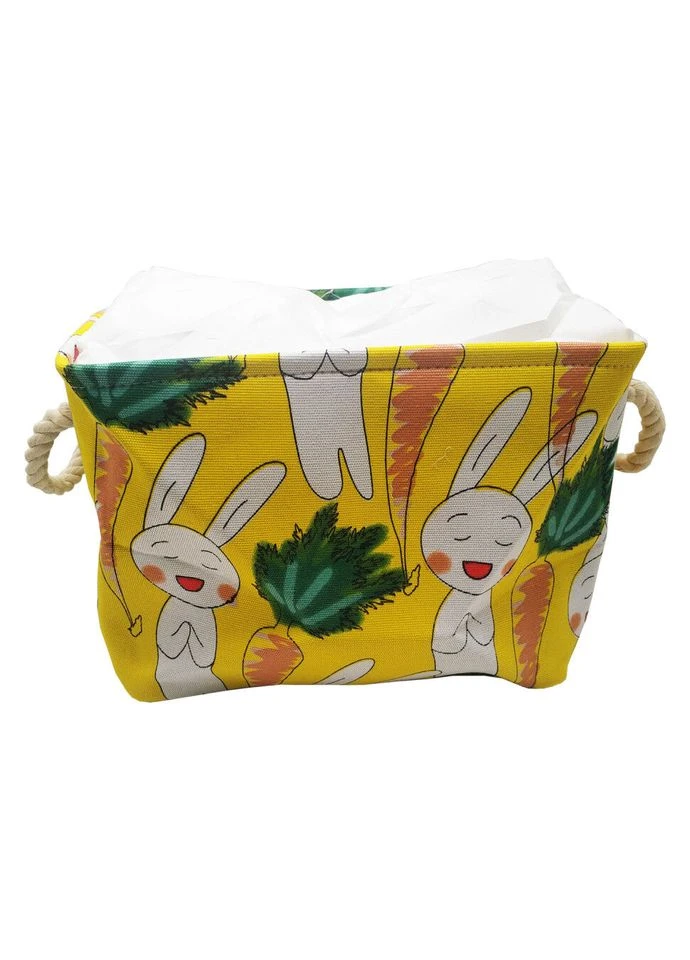 Кошик з бавовни CLR619 кошик 35-25-26см Зайчик CLR619(Yellow) Bambi (392273546)