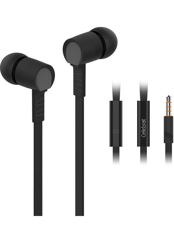 Наушники D2 оригинальные черные Celebrat (280877844)