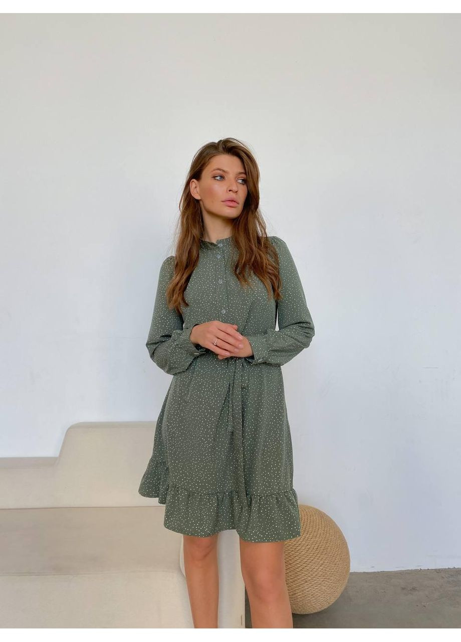 Оливкова сукня Come See and Buy