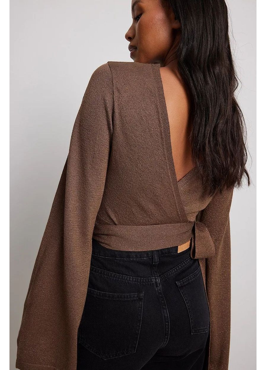 Топ демісезон,коричневий, NA-KD (361028619)