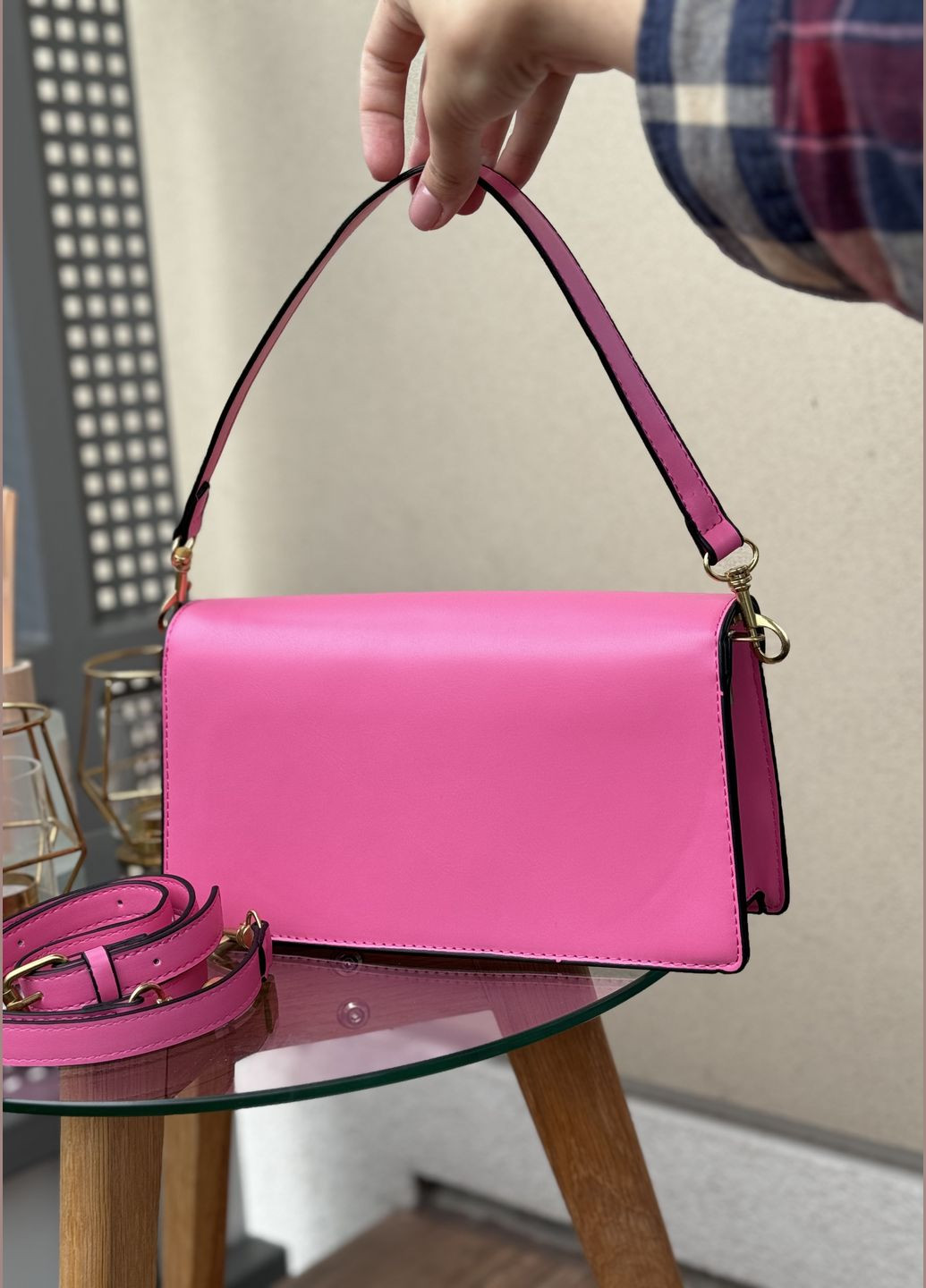 Жіноча сумка Coach 6938 крос-боді червона малинова No Brand (327666092)