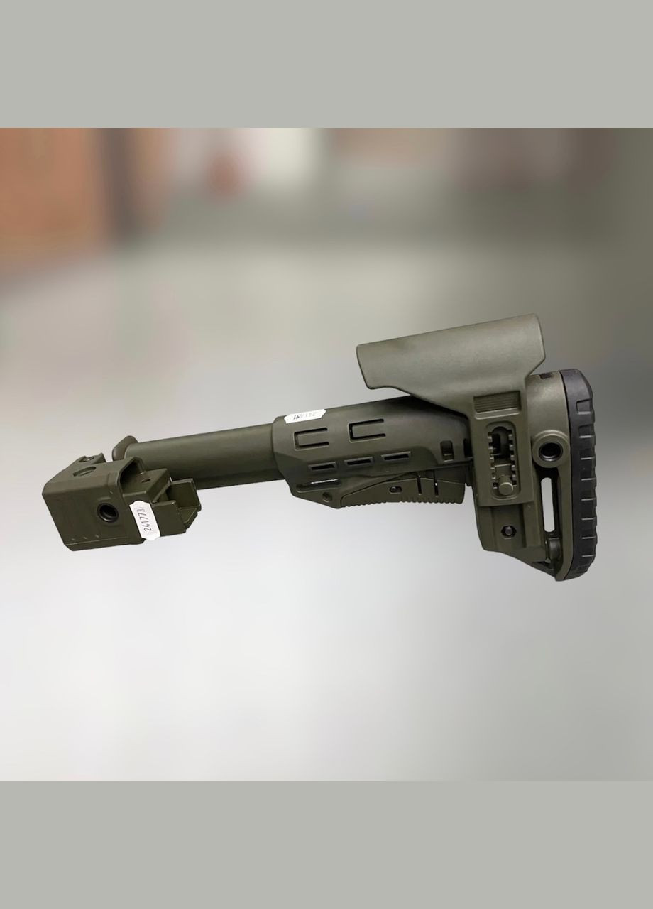 Составной пример TACTICAL DLG-130-052 с трубкой Mil-Spec DLG-147, Олива, с рег. подщечником, антабка на 2 стороны DLG Tactical (362602211)