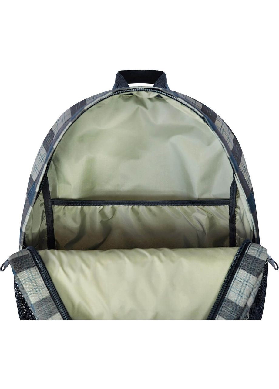 Молодежный мужской рюкзак с принтом "Клетка" 17 л текстильный 1405 (00533664) Bagland (298568654)