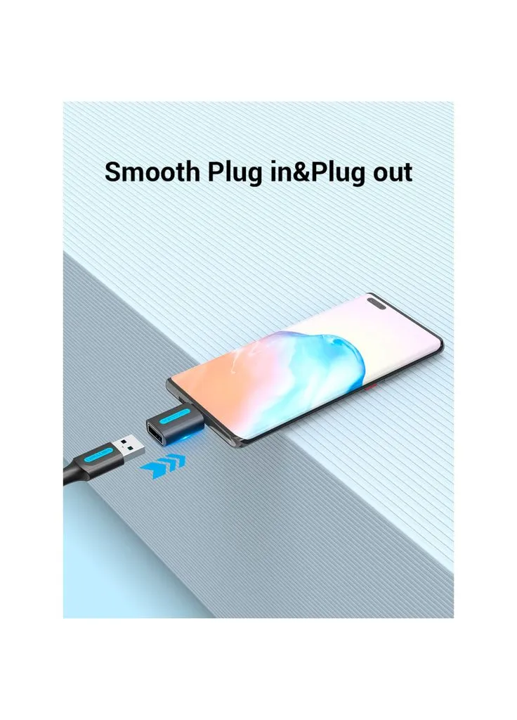 Перехідник USB 2.0 Type-C to USB AF (OTG) (CDTB0) Vention (382067070)