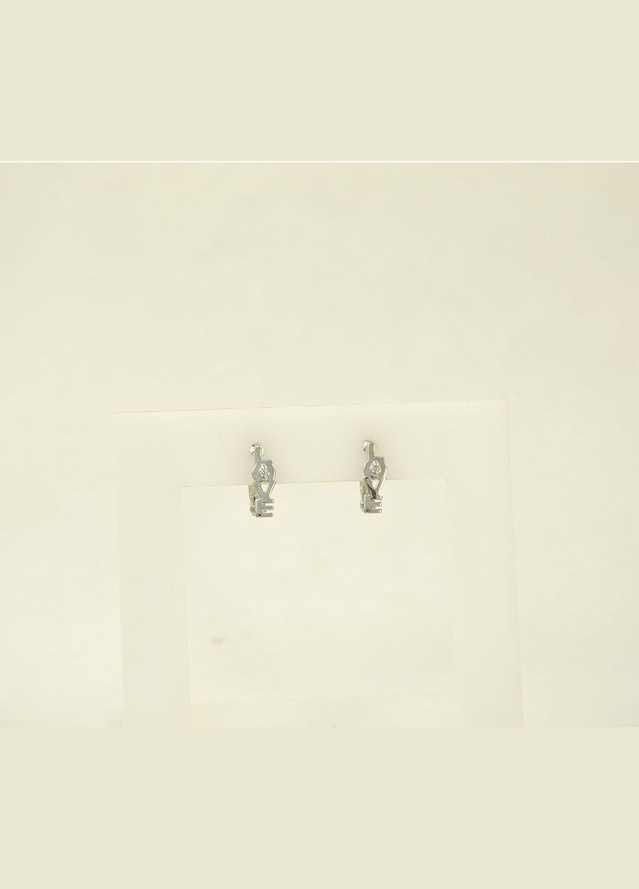 Серьги ловящие 3804 Maxi Silver (337133476)