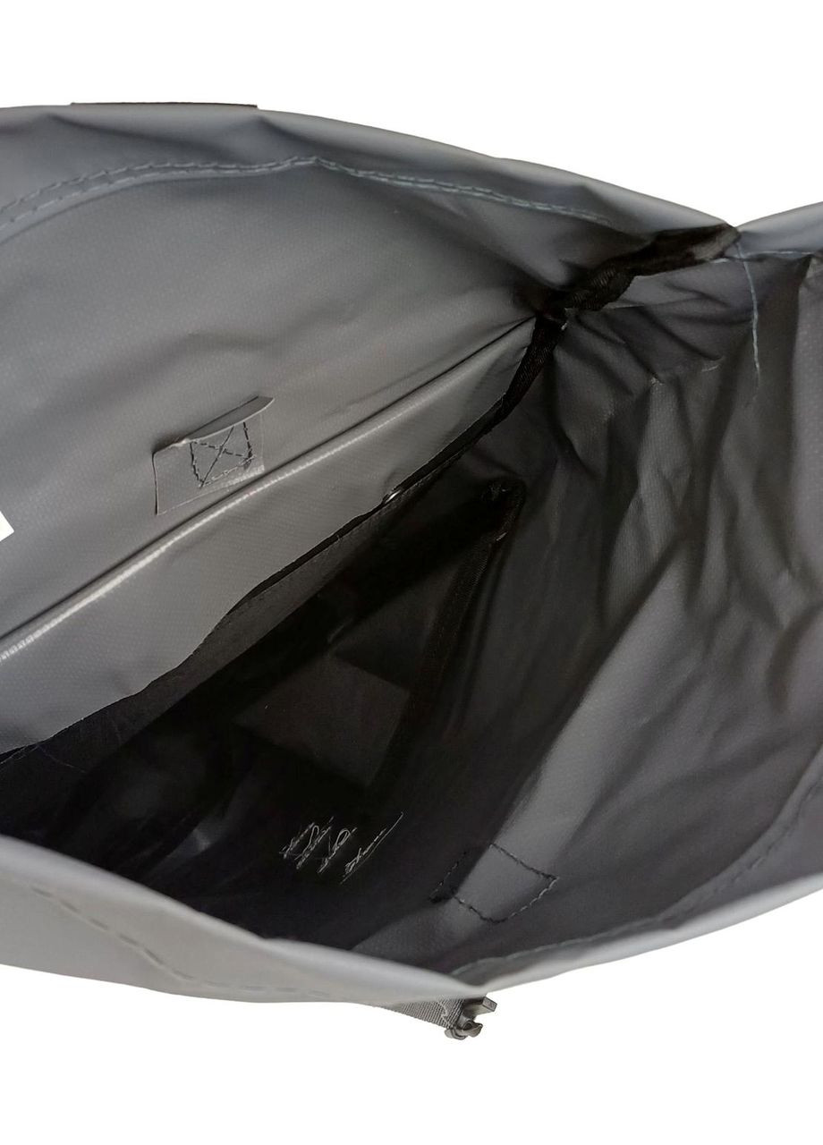 Рюкзак, велосумка на багажник з дощовиком два в одному 22L сіра No Brand (372853250)