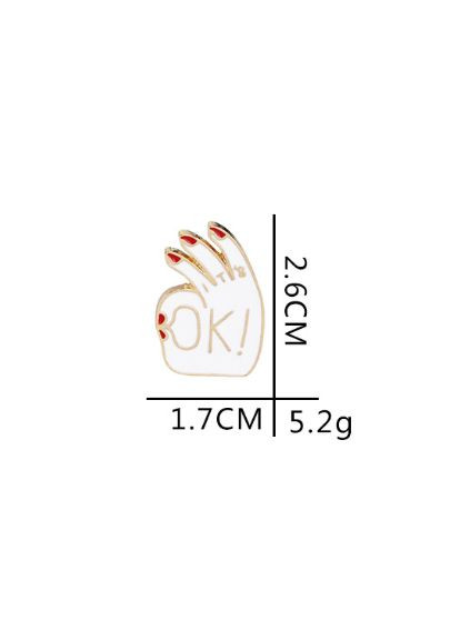 Брошь ОК No Brand (303360492)