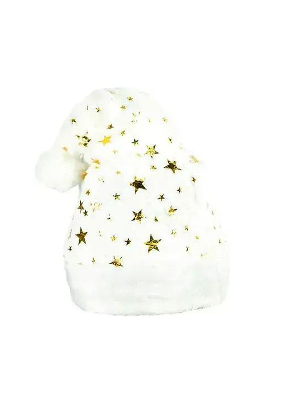 Шапка новорічна "Санта Клауса" 6241 22(Gold) блискуча Bambi (369669821)