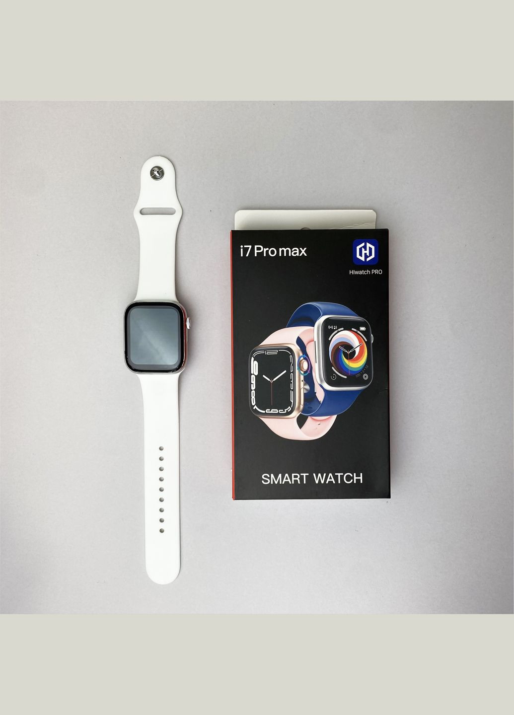 Розумний годинник Smart Watch i7 Pro Max Білий No Brand (332627877)