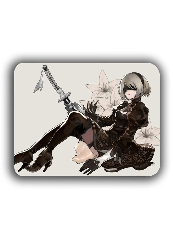 Коврик для мыши Автомата Ниер YoRHa NieR: Automata 18х22 см (k223) No Brand (327007788)