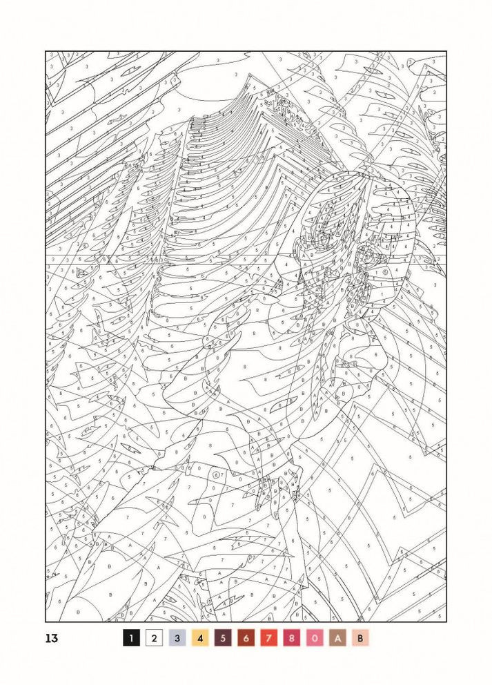 Книга 50 магічних фарбованок. Манґа ( ) Жорж (338867644)
