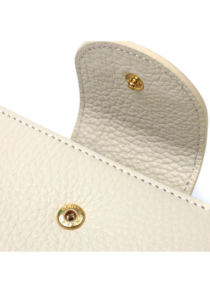 Вместительный женский кошелек из натуральной кожи 22018 Молочный Tony Bellucci (331908132)