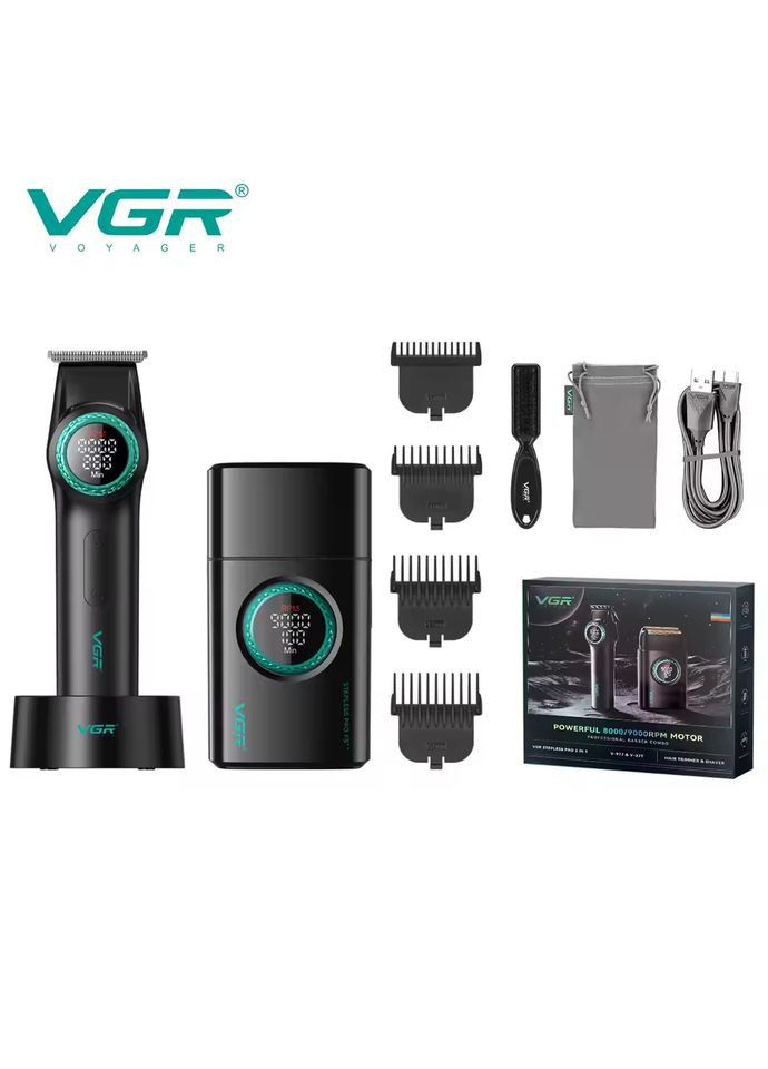 Комплект 2 в 1 V-977 V-377 BLACK VGR (364664274)