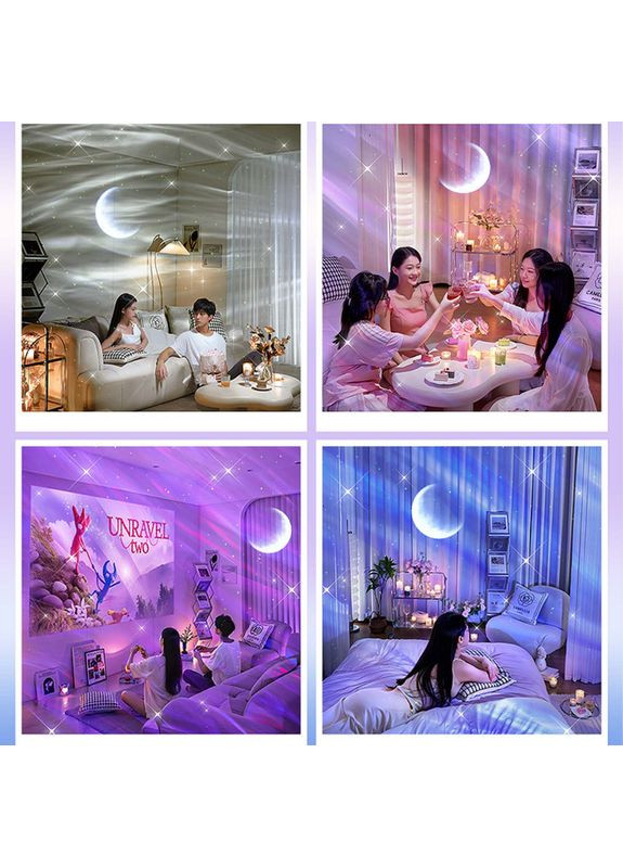 Проектор-ночник Galaxy Moon E24 2400 mAh Epik (370293784)